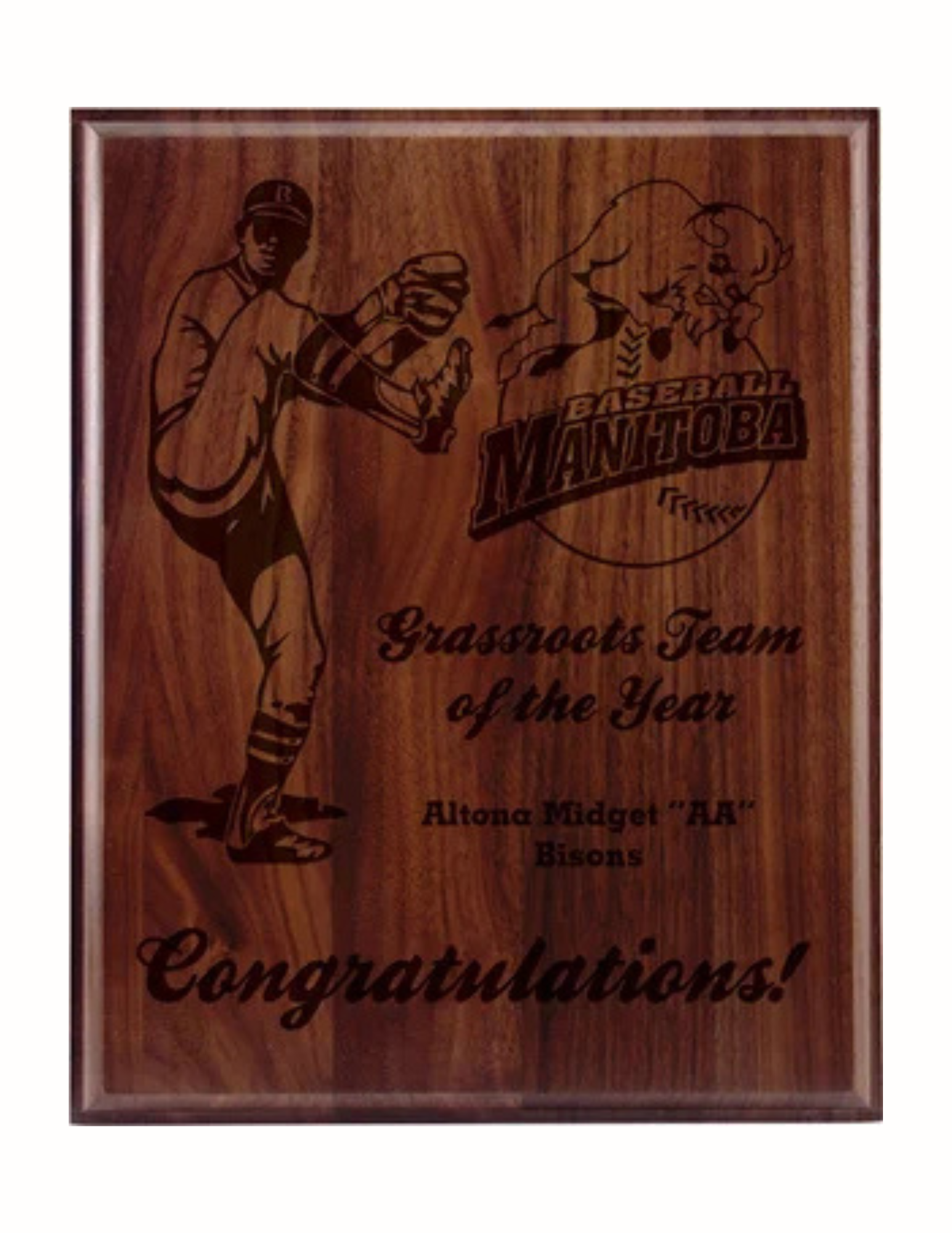 Traditional Bevel Plaque