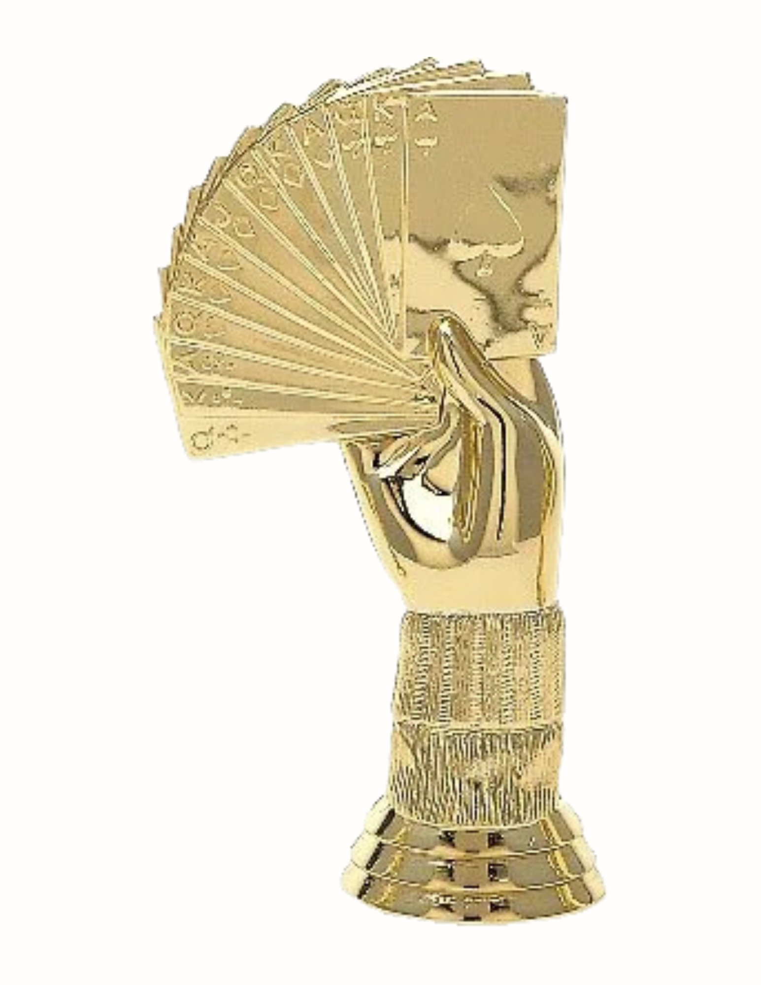 Bridge Hand Trophy Topper 4.5" -  Figure