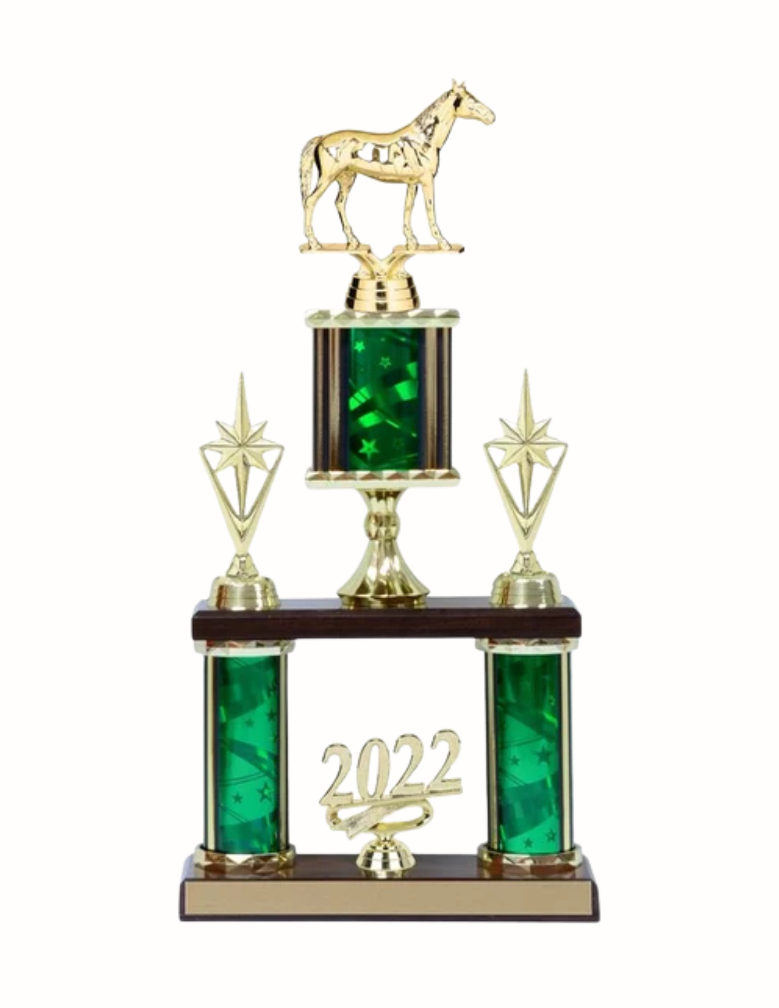 Thoroughbred Horse Trophy 16"  (Includes Engraving)