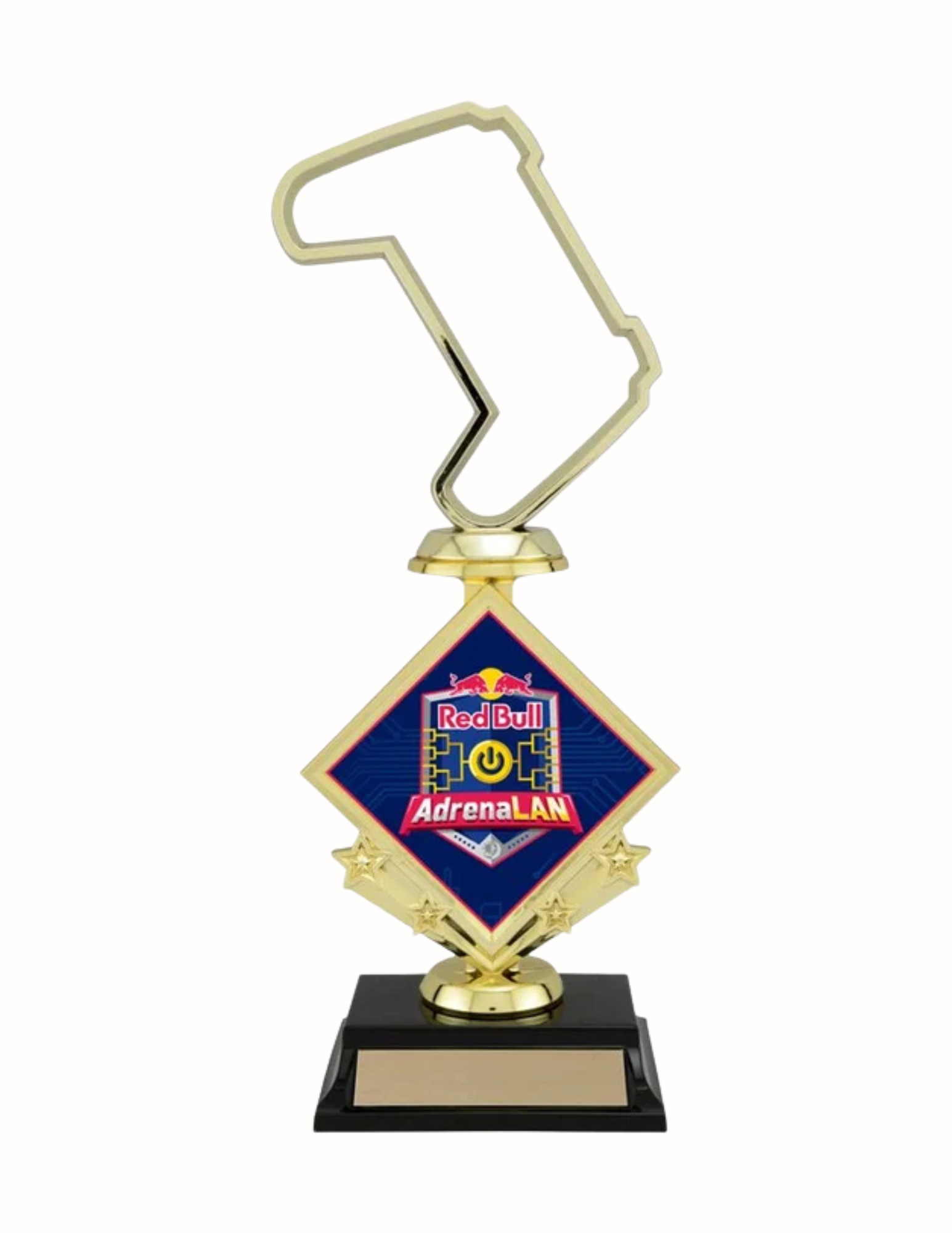 Video Game Trophy Diamond Star Riser