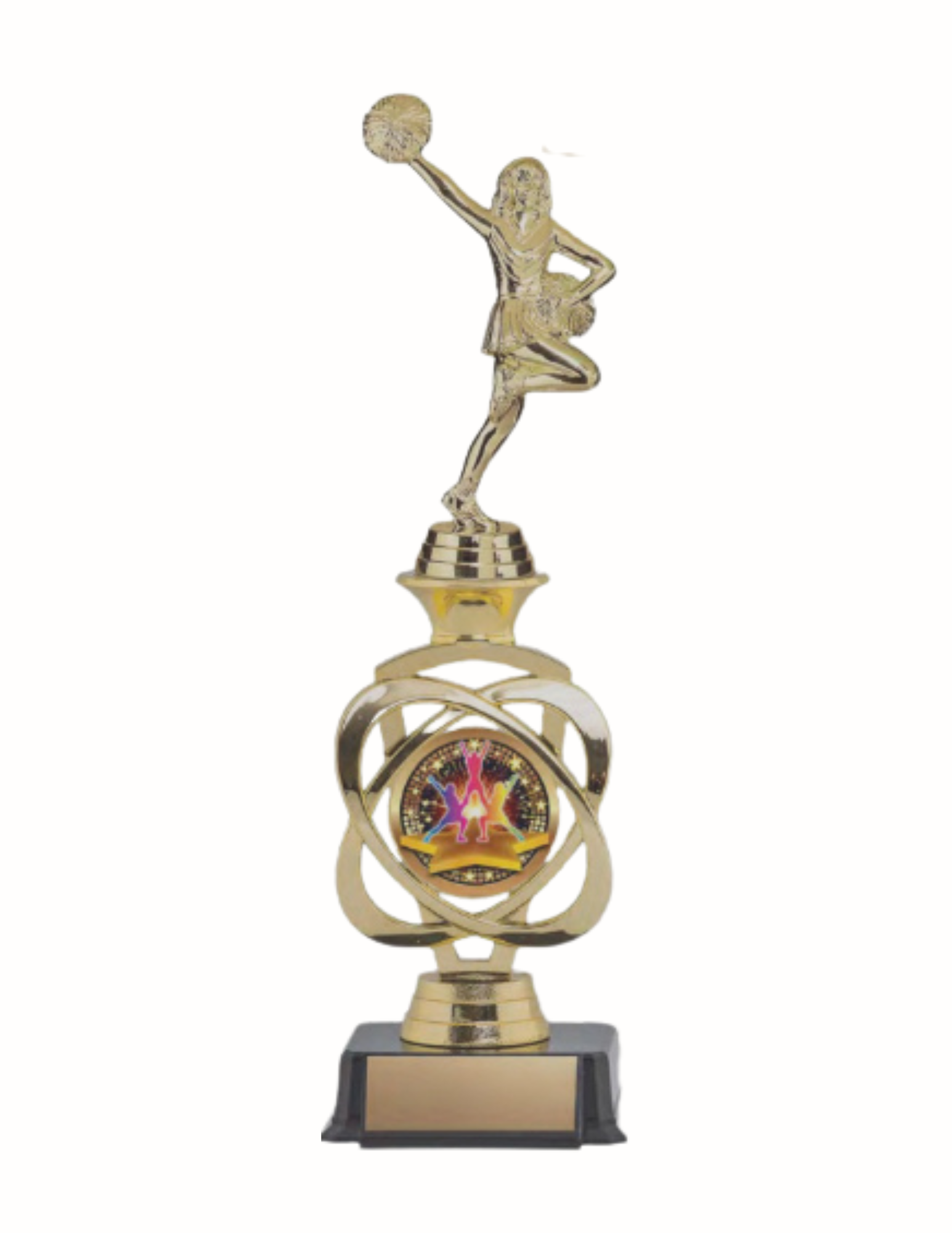 Electron Series Cheer Trophy 11" (Includes Engraving)