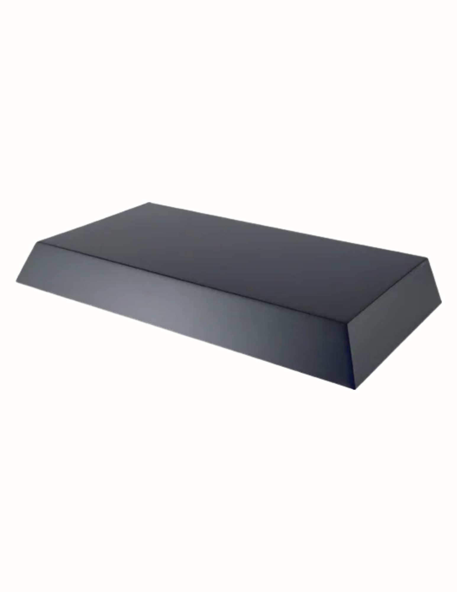 Black Semi-Gloss Stackable Base 11 7/8”x 5 7/8”x 1.25”