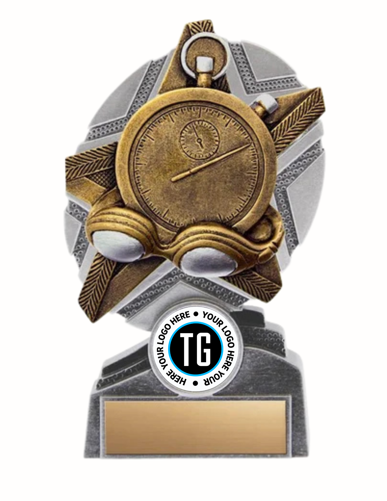ProStar Series Swimming Award-3 Sizes (Includes Engraving)