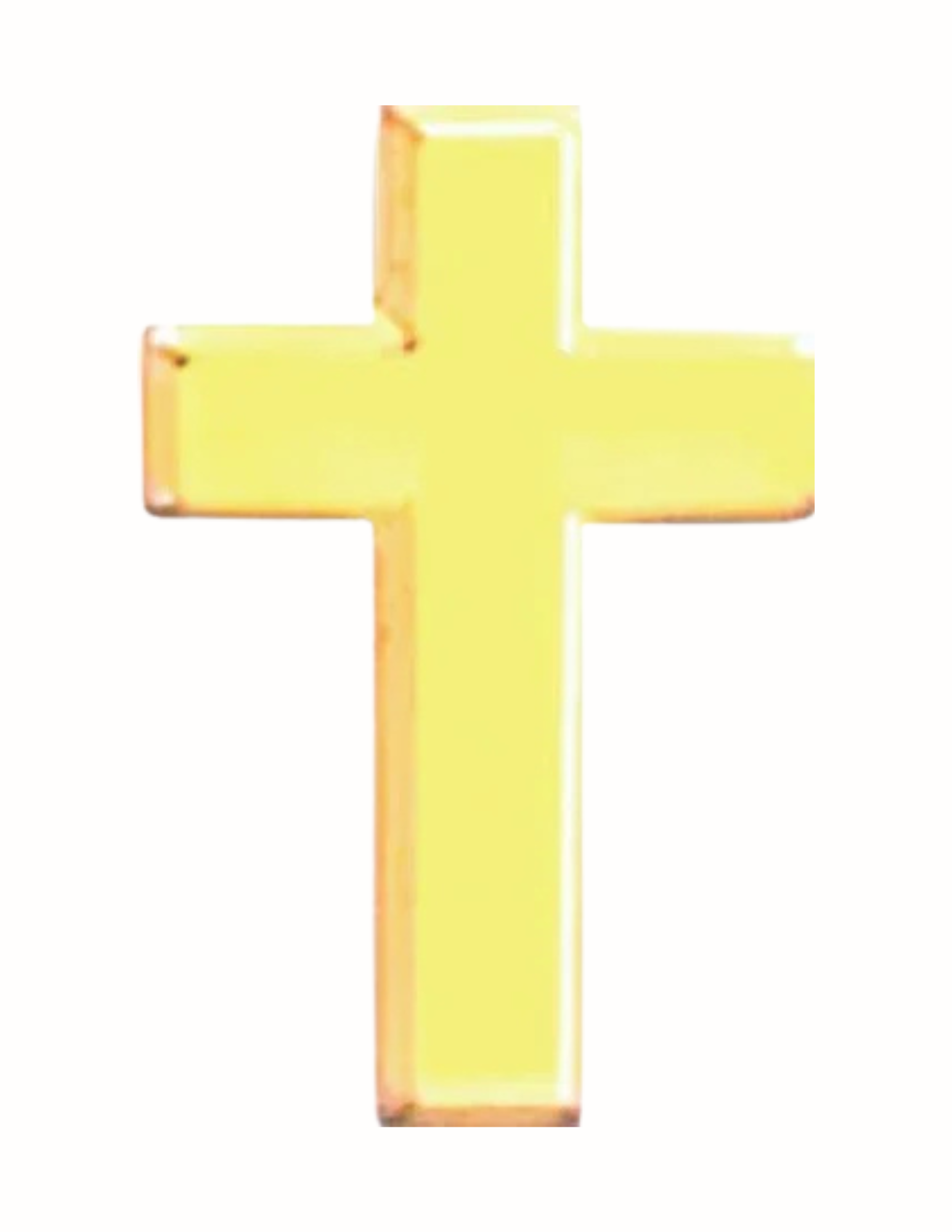Gold Cross Pin