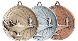 Heritage Lamp of Knowledge Medal 2.5" (Includes Ribbon)