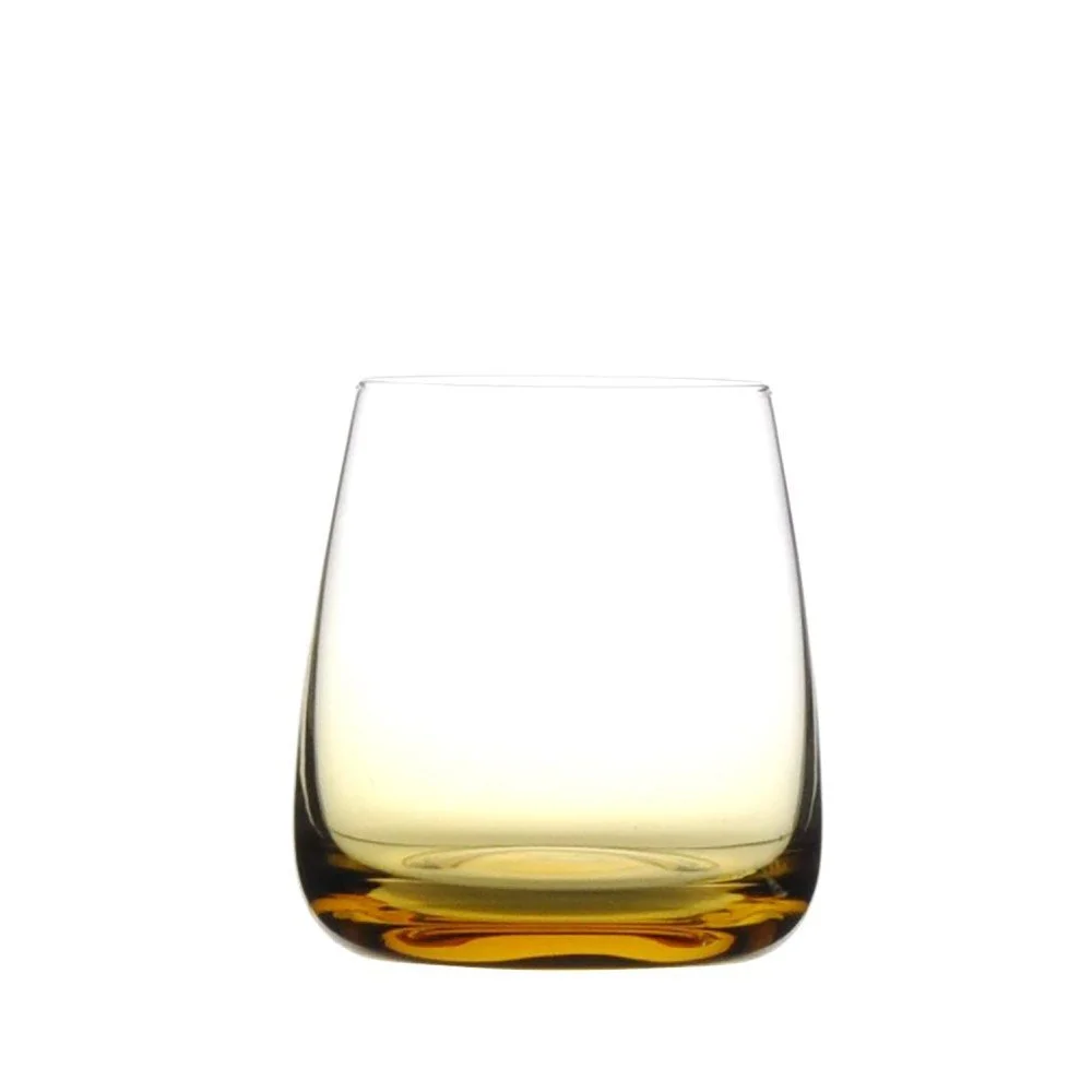 Gem Amber Old Fashioned Glass 350 ml (includes Engraving)