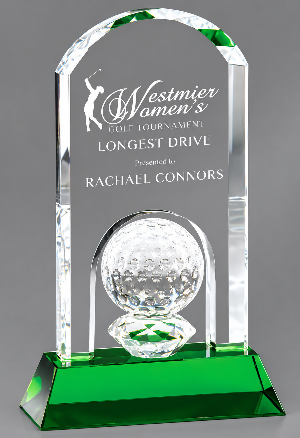 Golf Archway Crystal Award