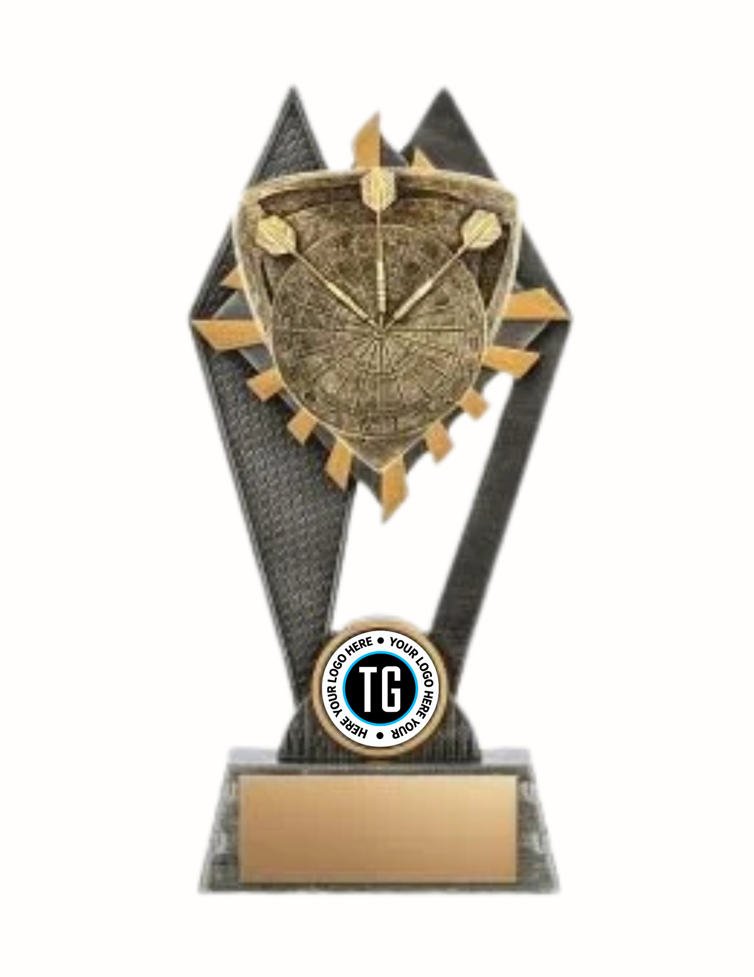 Pinnacle Darts Trophy- 3 Sizes (Includes Engraving)