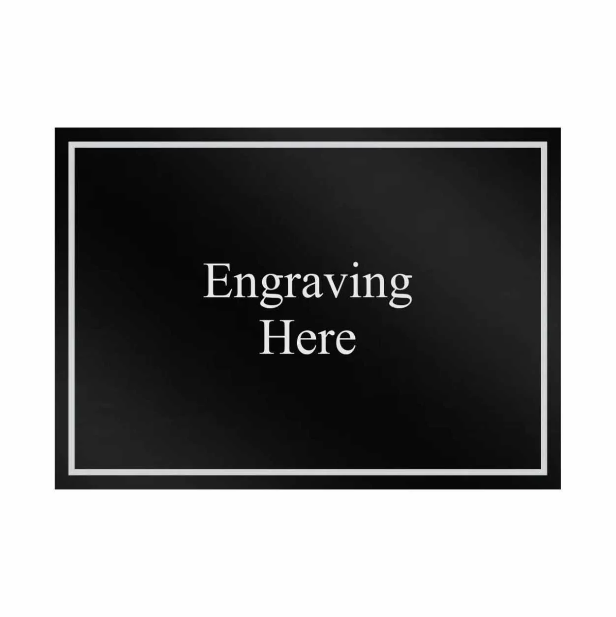 Exterior Weatherproof Plate 8 Sizes (Includes Laser Engraving)