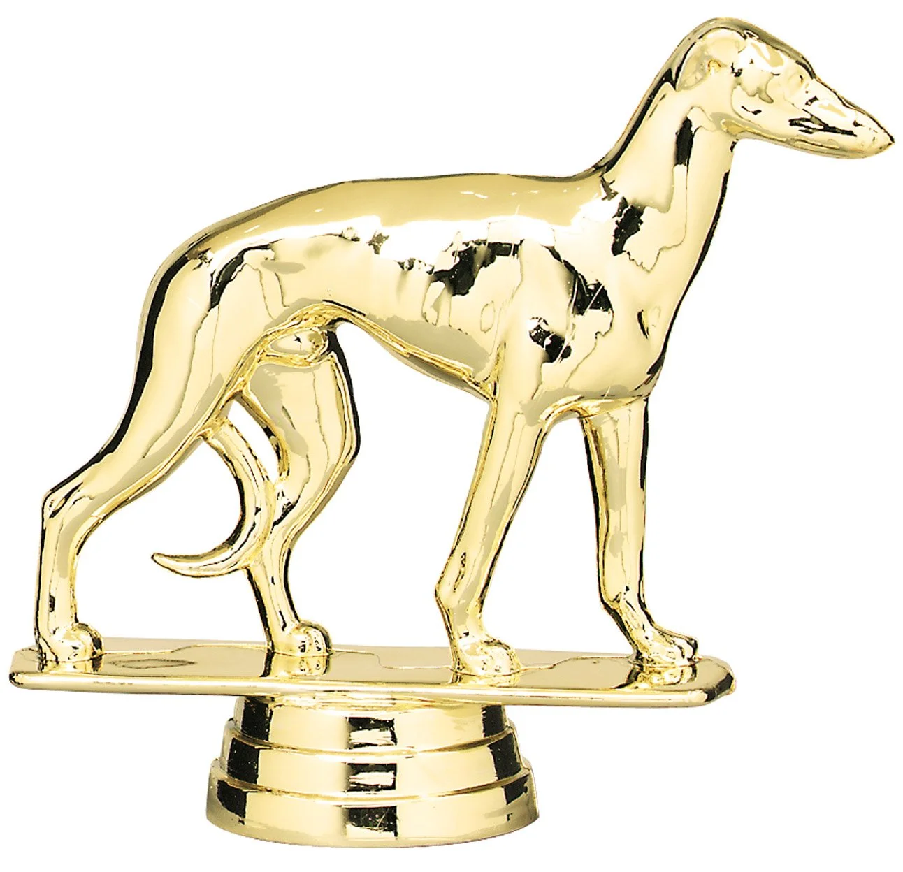 Greyhound Topper 3.375"- Figure