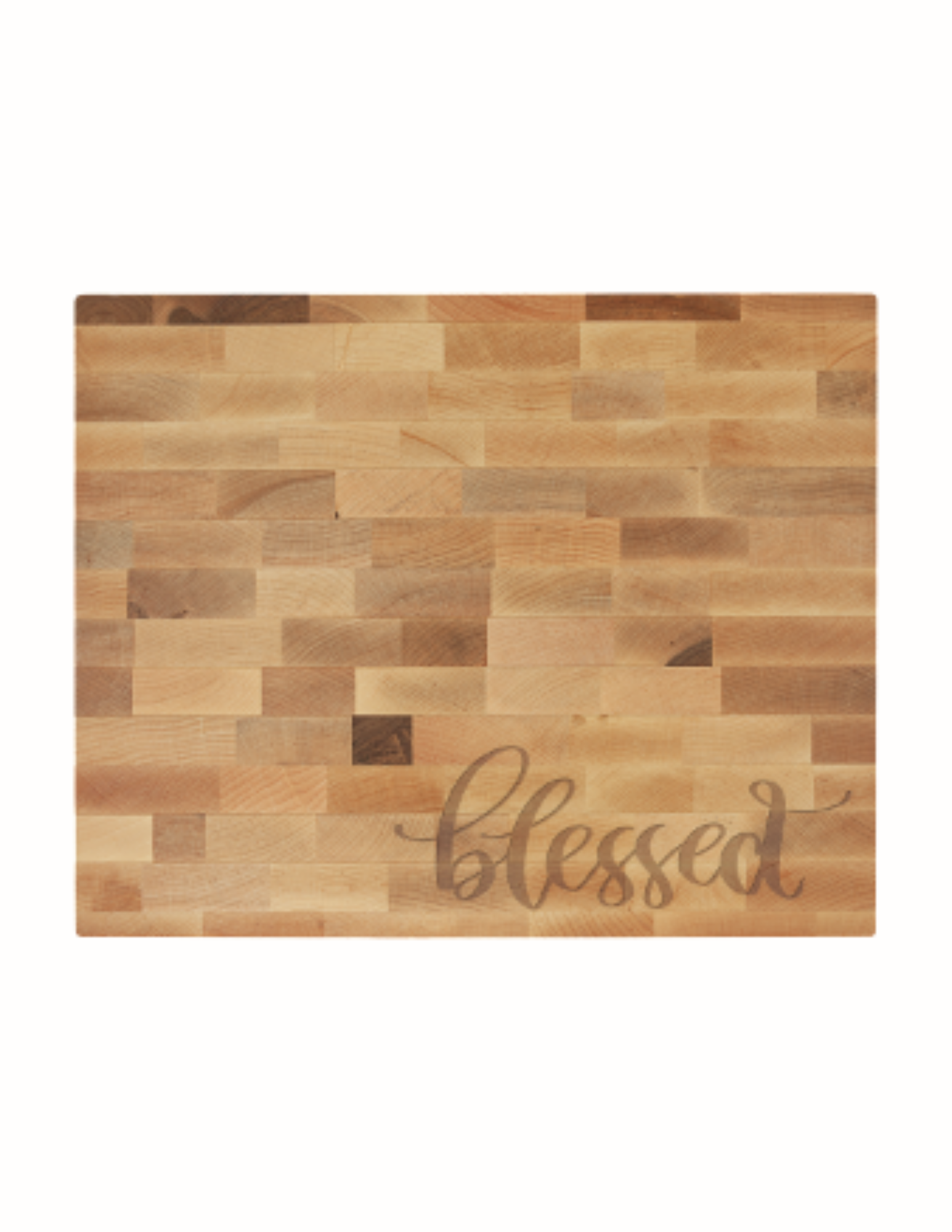 Solid Maple Butcherblock Cutting Board 16" x 13" (includes engraving)