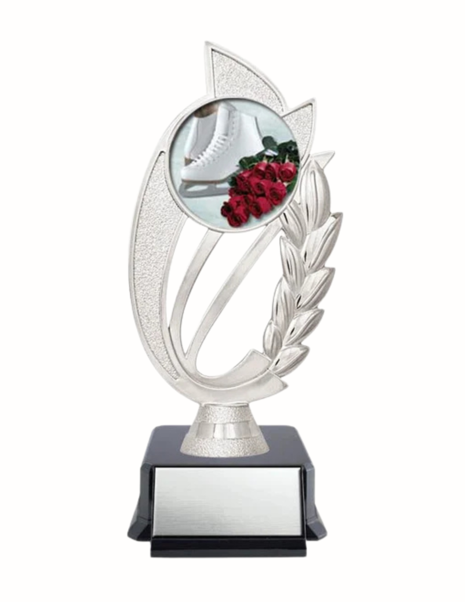 Economy Leaf Figure Skating Silver Trophy