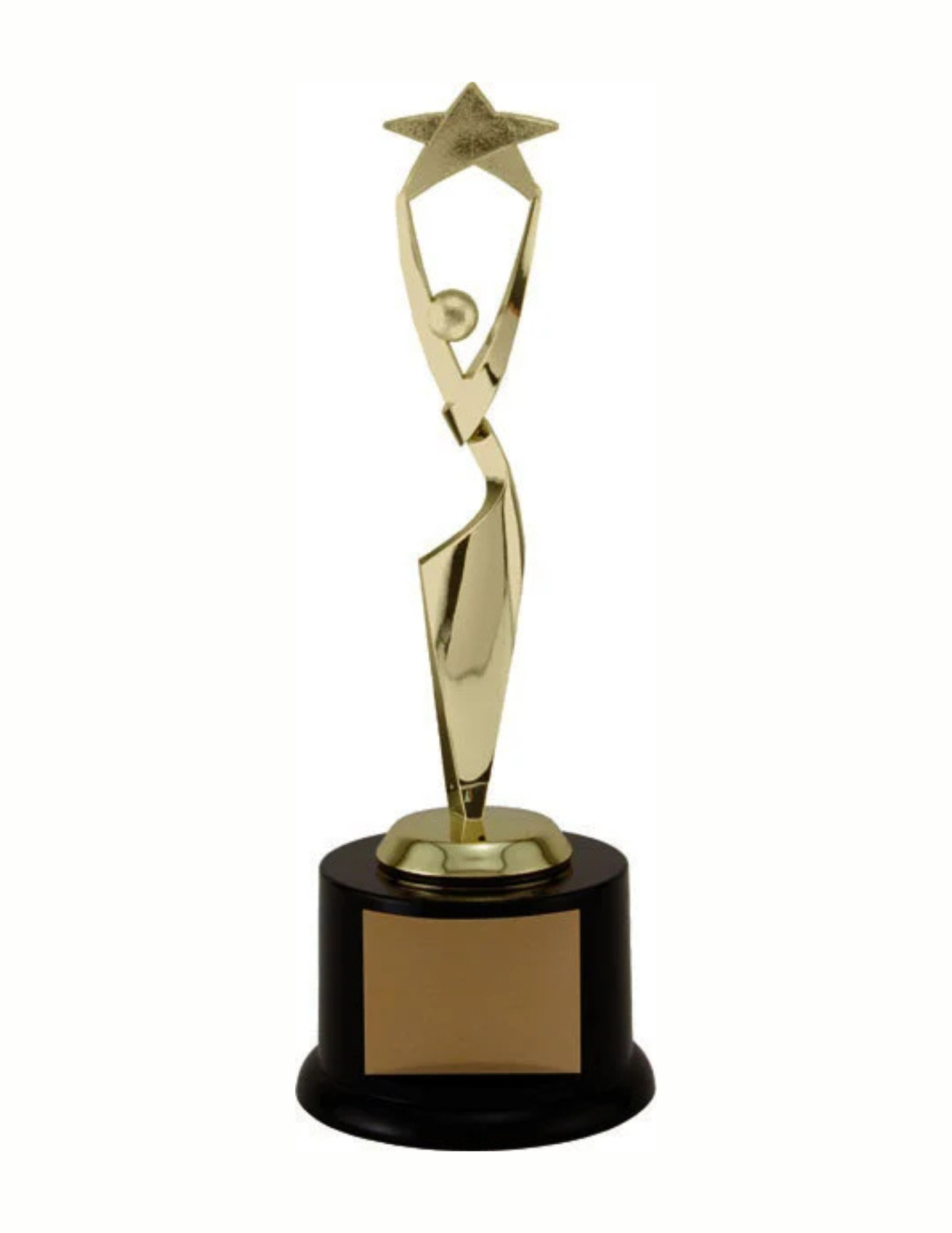 Reach for the Stars Gymnastics Trophy- 2 Sizes (Includes Engraving)