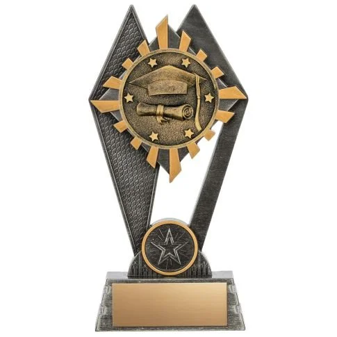 Peak Series Graduation Trophy- 3 Sizes (Includes Engraving)