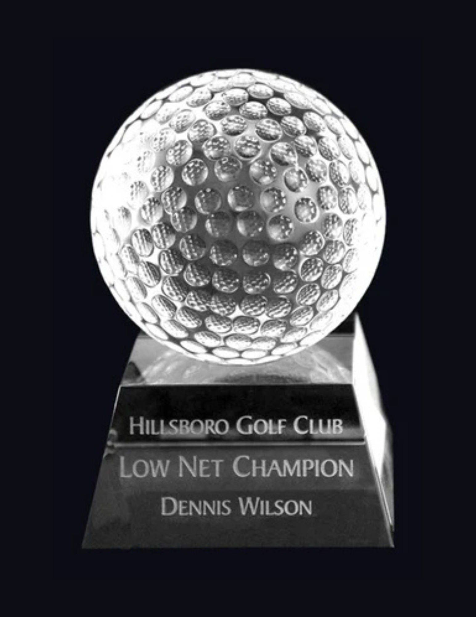 Springdale Golf Crystal Award 4.5" (Includes Engraving)