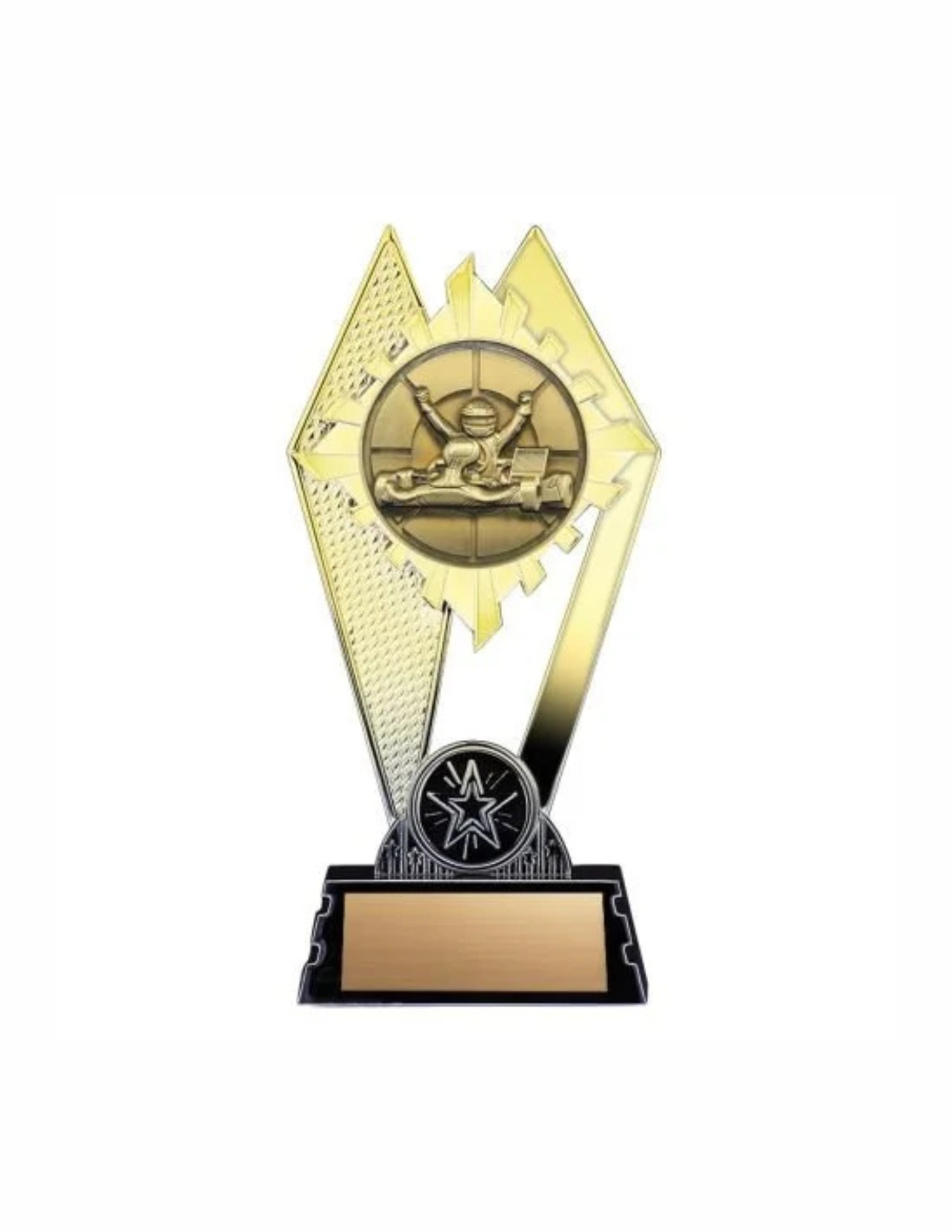 Citadel Go Kart Trophy- 2 Finishes, 3 Sizes (Includes Engraving)