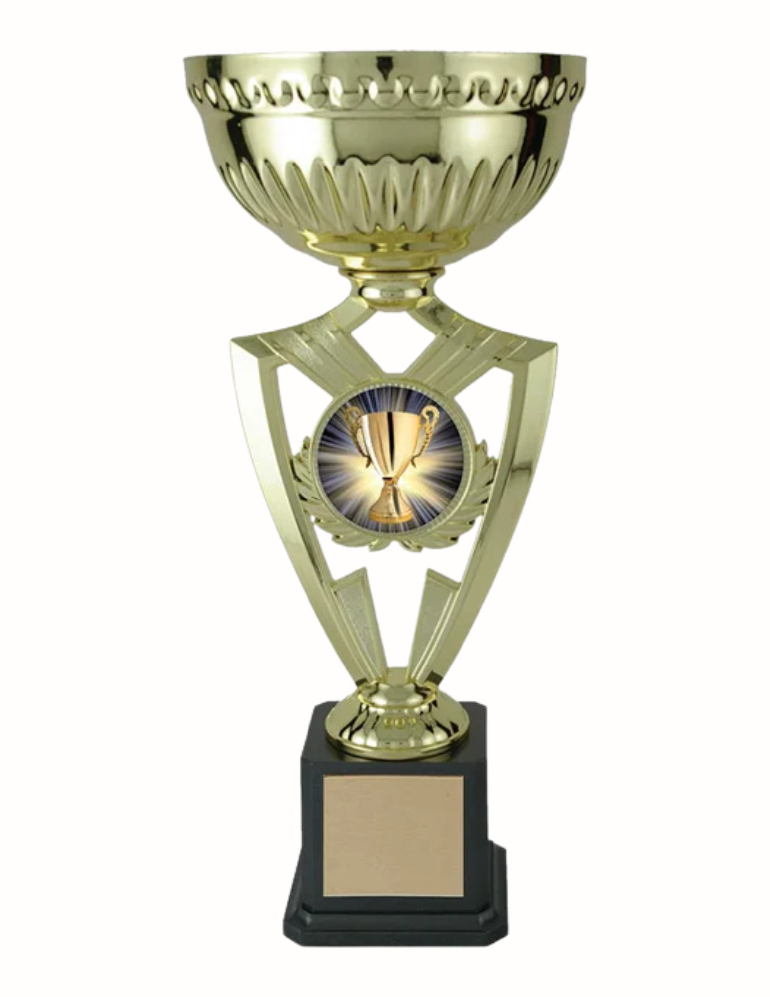 Custom Insert 2" Victory Gold Cup (Includes Engraving)