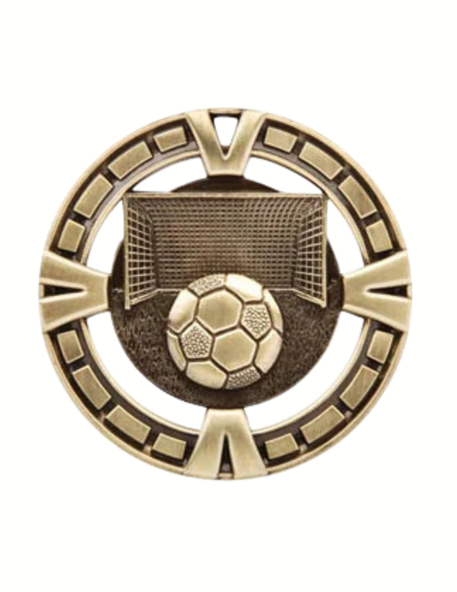 Soccer Varisty Medal 2.5" (Includes Ribbon)