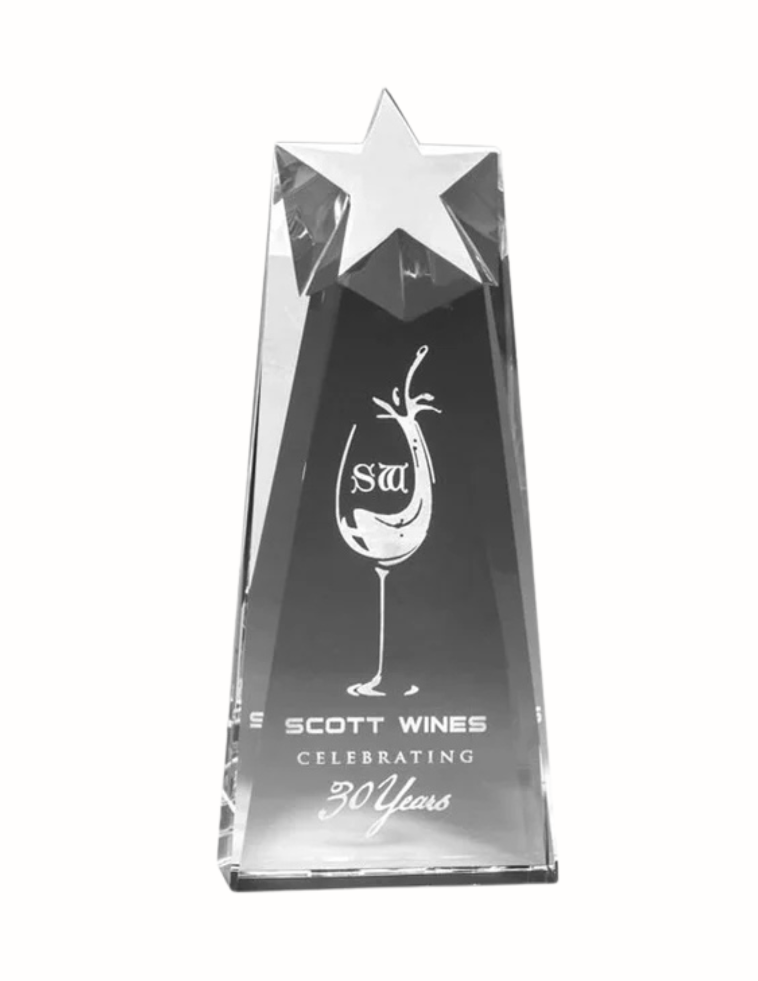 Astral Crystal Award- 2 Sizes (Includes Engraving)