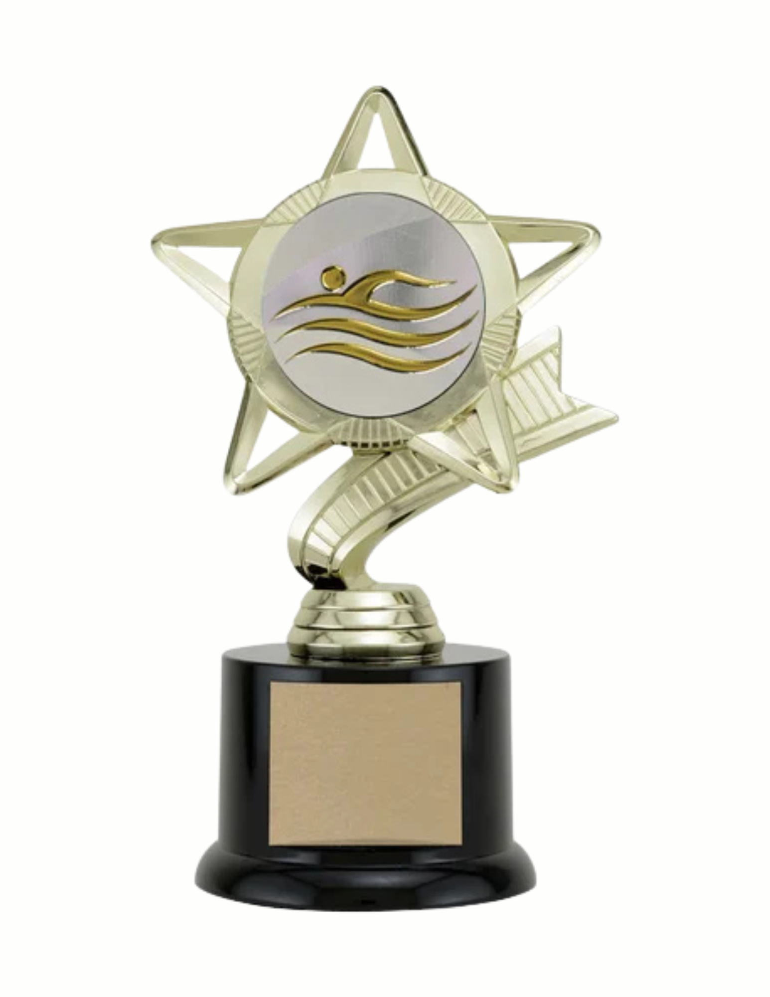 Star Swimming Trophy 7.5" (Includes Engraving)