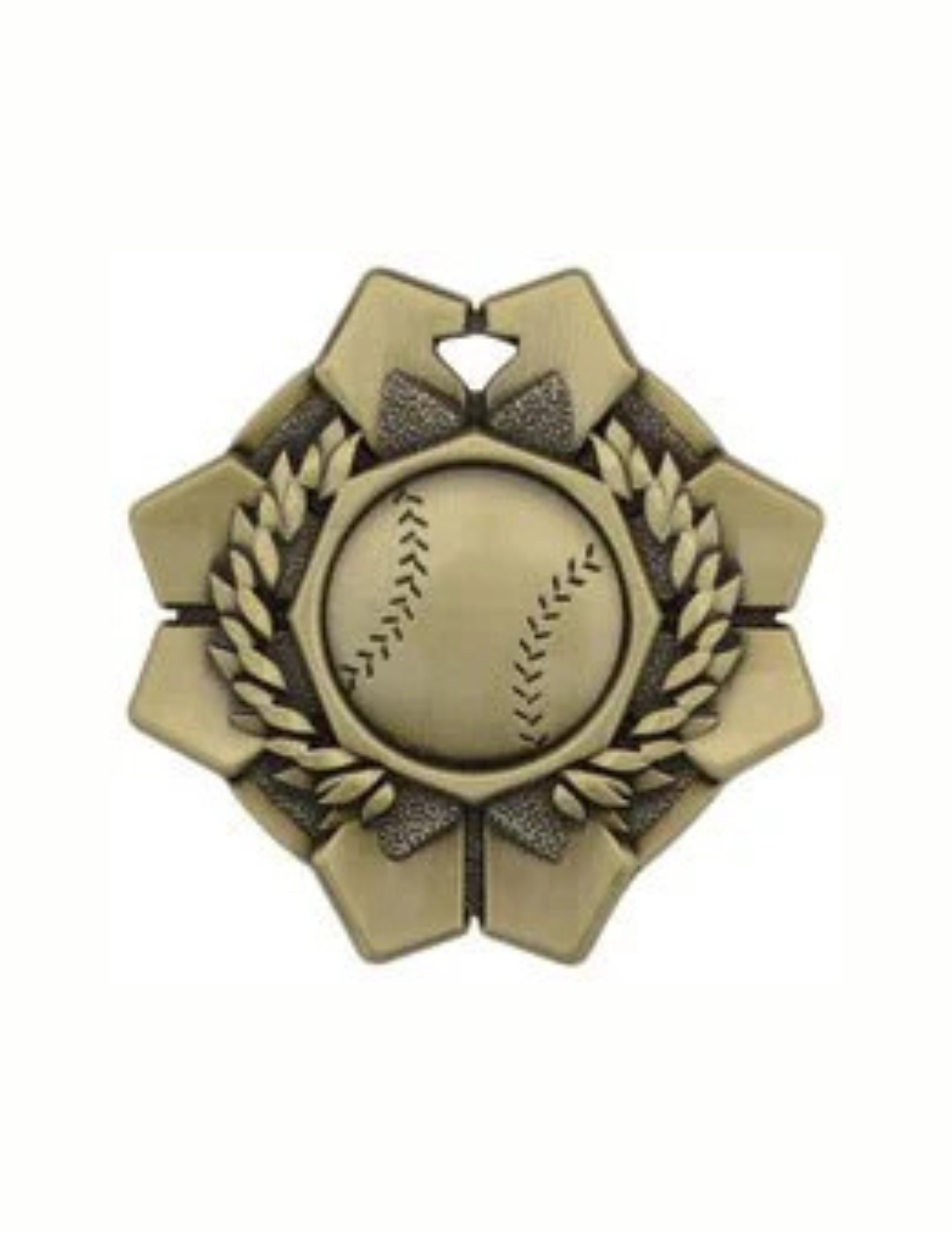 Gold Imperial Baseball Medal