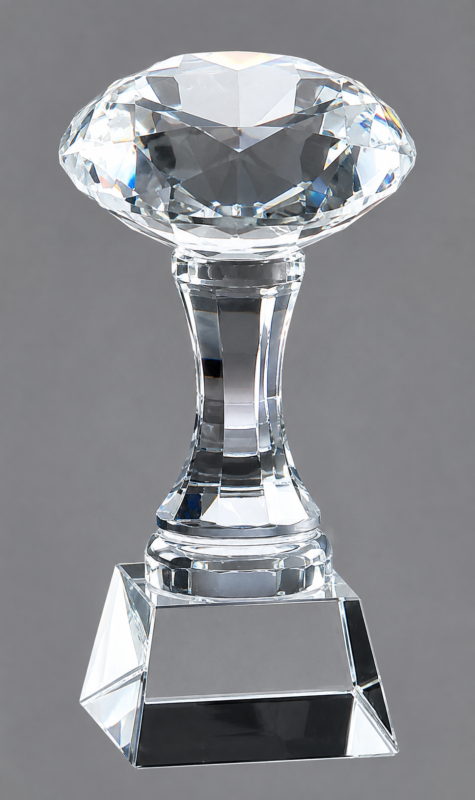 Football Crystal Tower Award 3.5" x 9" (Includes Engraving)