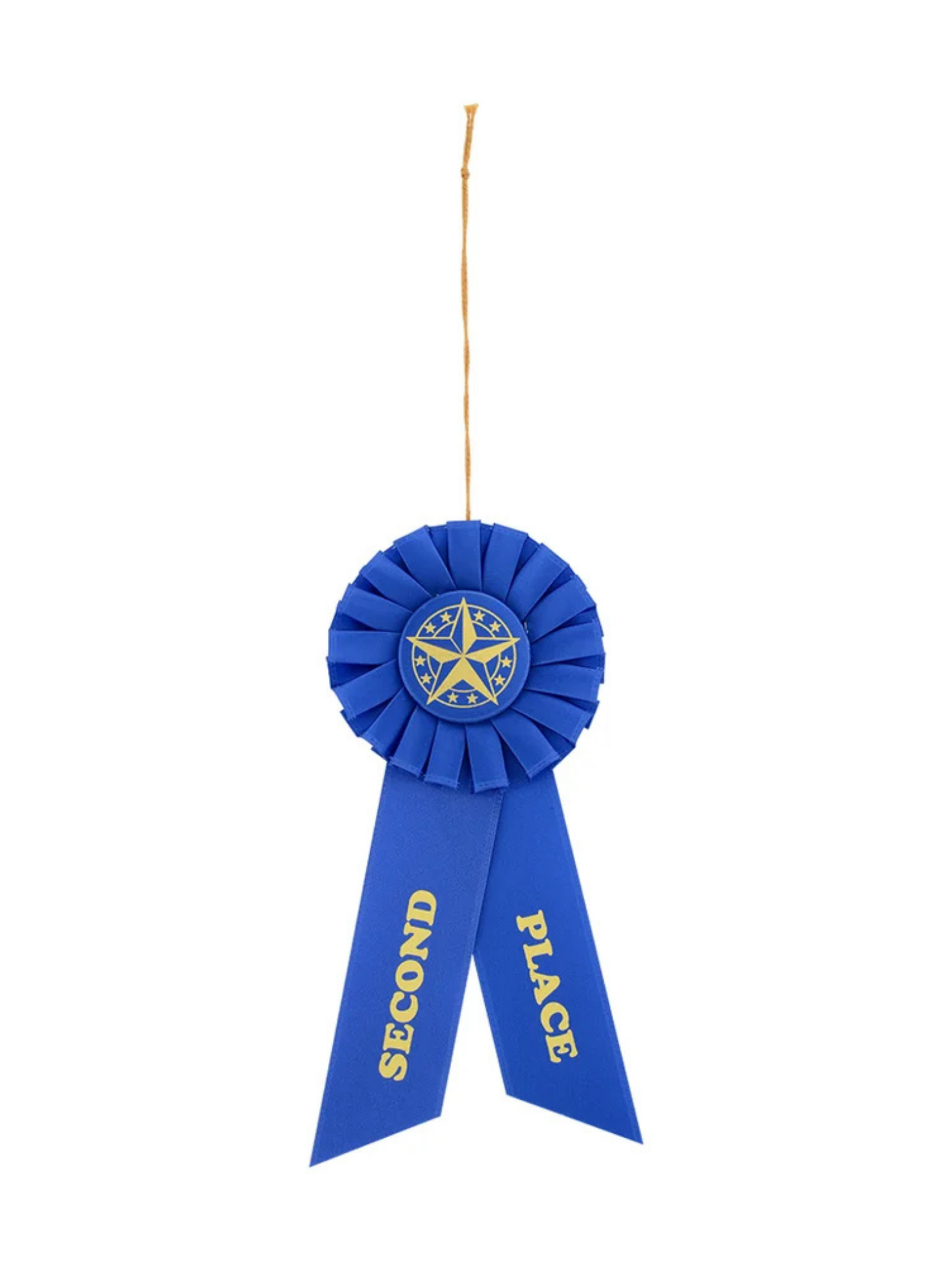 2nd Place Blue /Placing Rosette Ribbon 8.25"