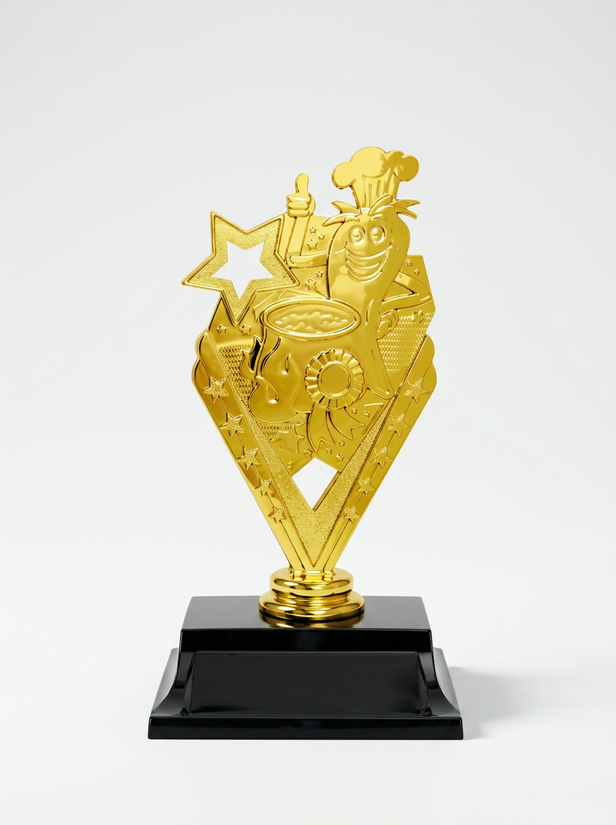Chili Cook Off Trophy 7" (Includes Engraving)