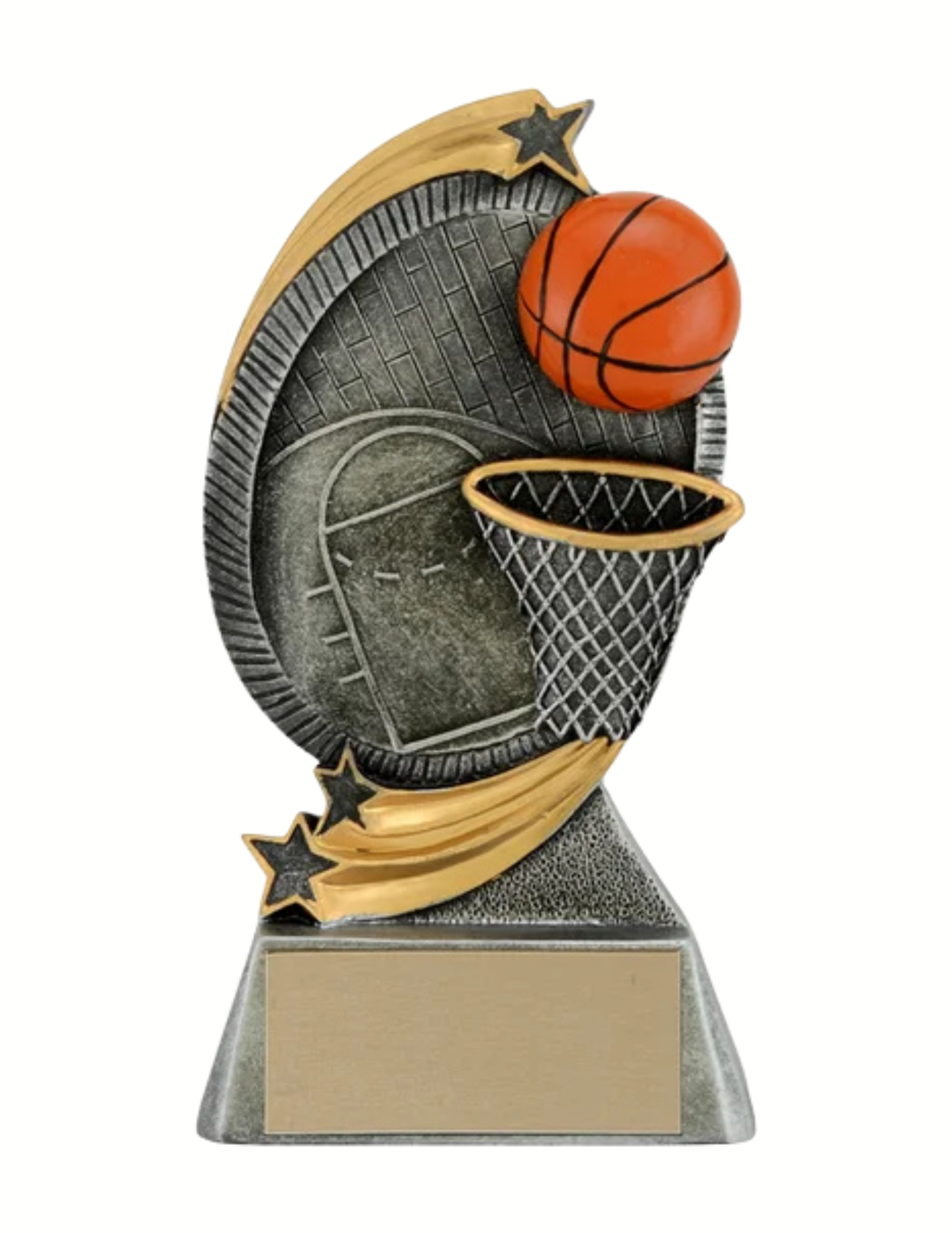 Cyclone Basketball Trophy 6" (Includes Engraving)