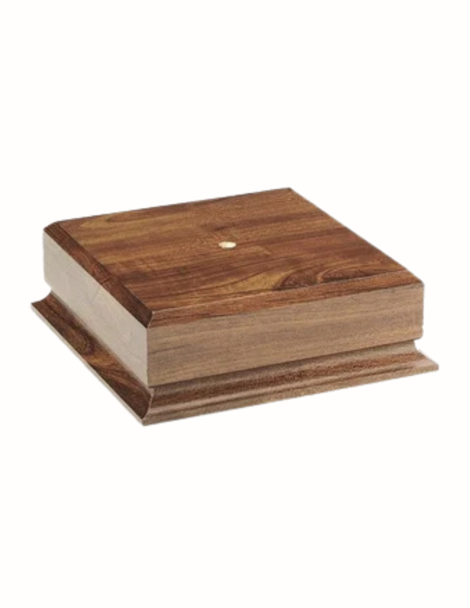 Cherry Wood Base 4"x4"x2 1/8"