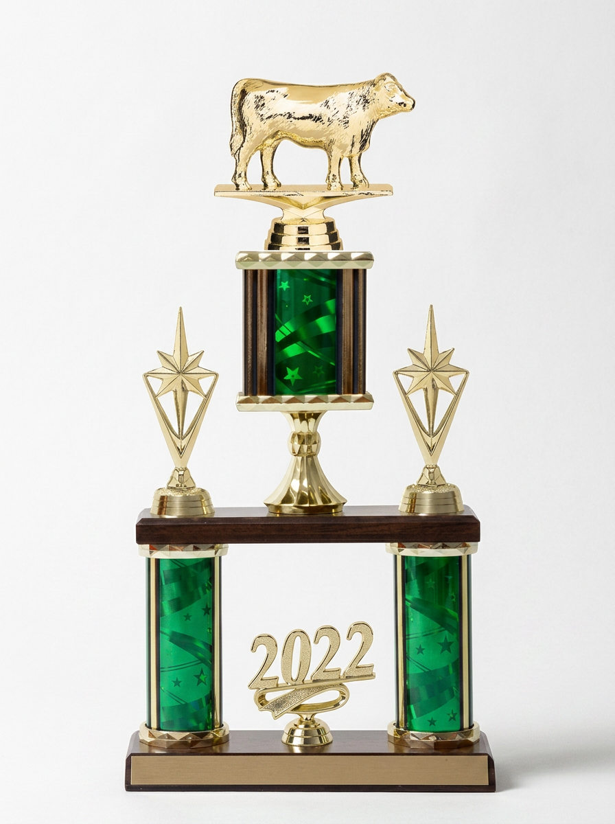 Angus Cow Trophy 16" (Includes Engraving)