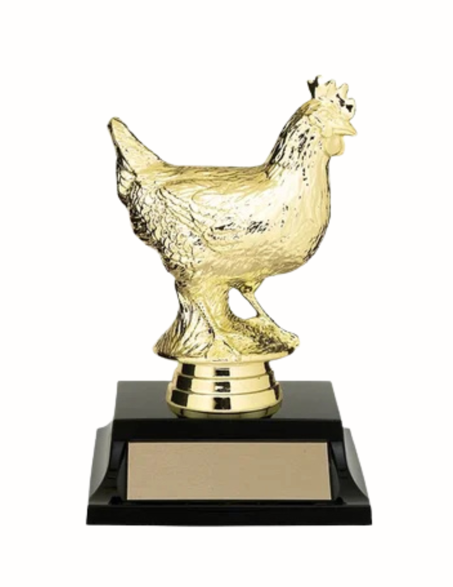 Chicken Trophy 5" Trophy  (Includes Engraving)
