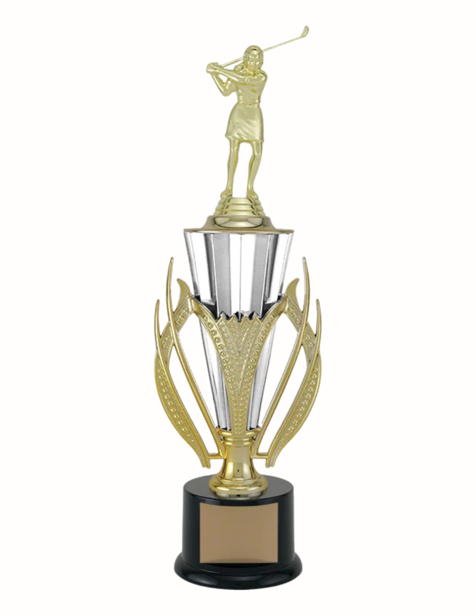 Vanguard Silver Golf Trophy- 2 Sizes (Includes Engraving)