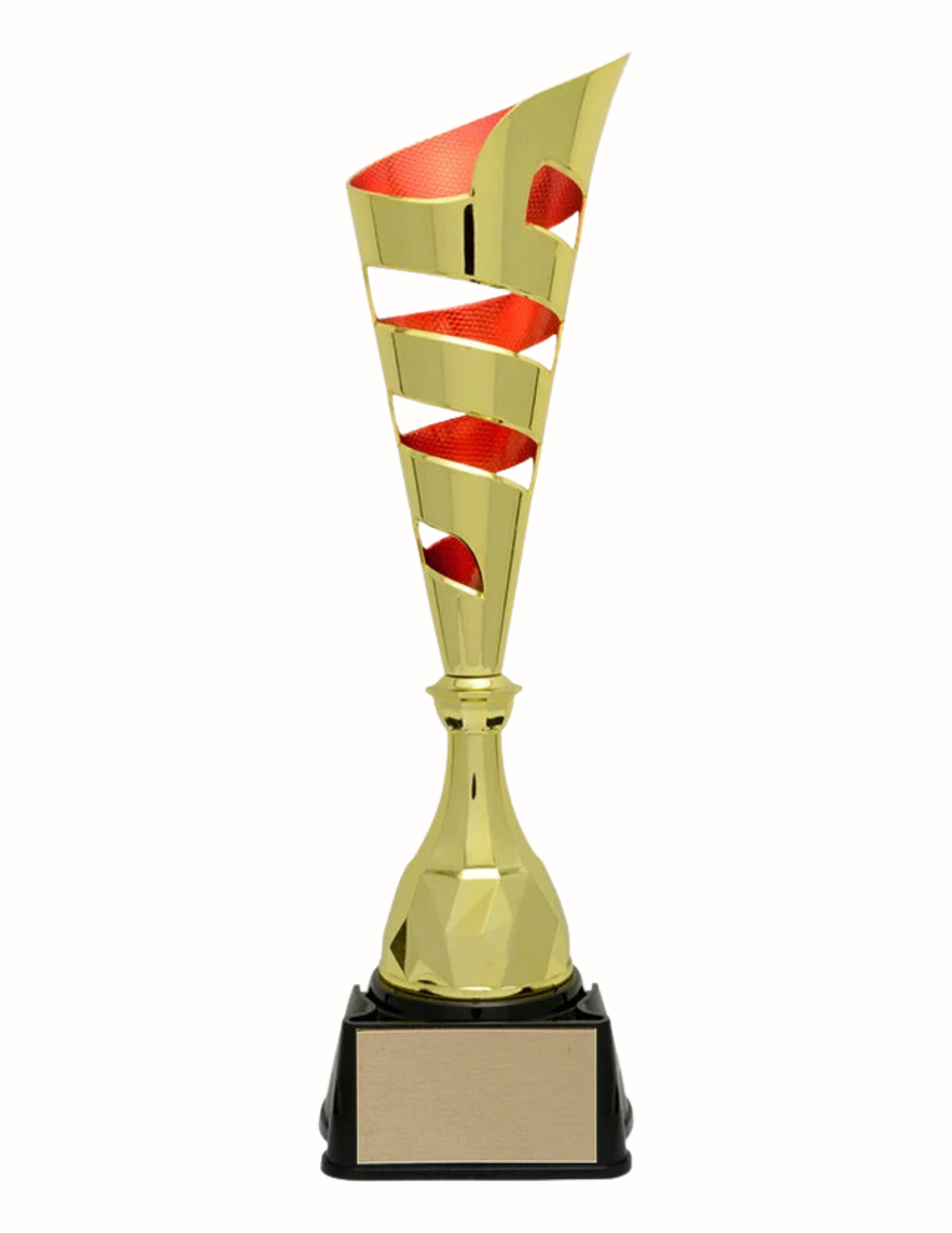 Gold and Red Vito Cup- 3 Sizes (Includes Engraving)