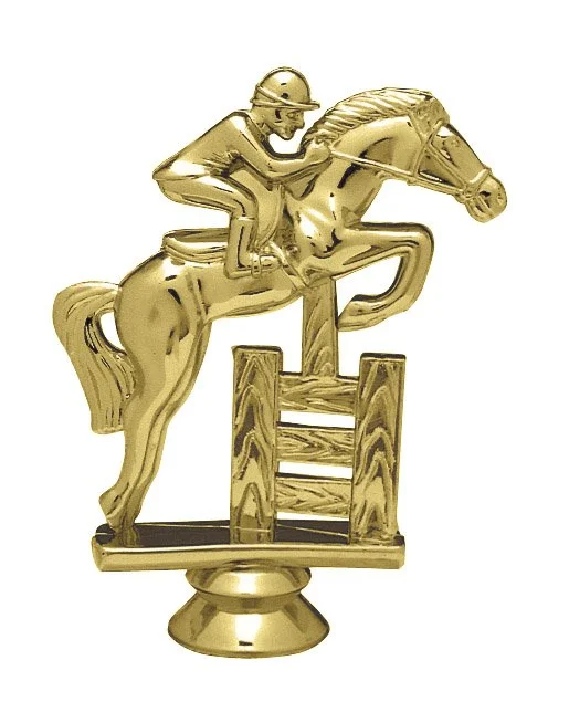 Jumping Horse Topper 4.75" - Figure