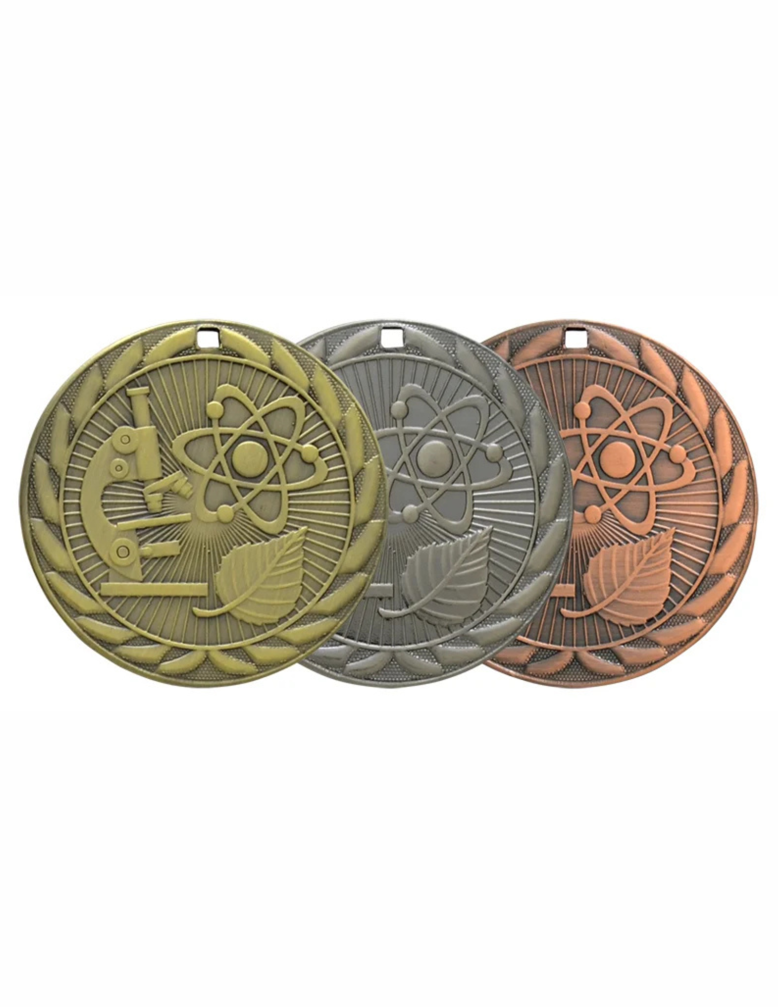 Science Iron Medal 2" (Includes Ribbon)