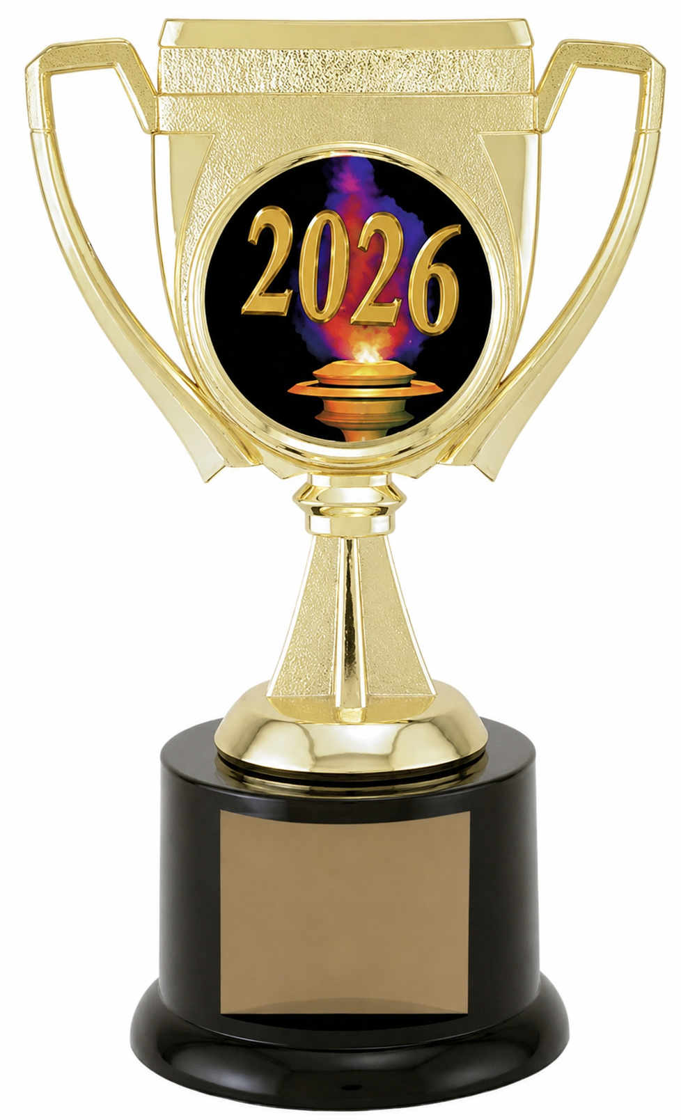 Challenge Cup 2" Holder Generic 7.5" (Includes Engraving)