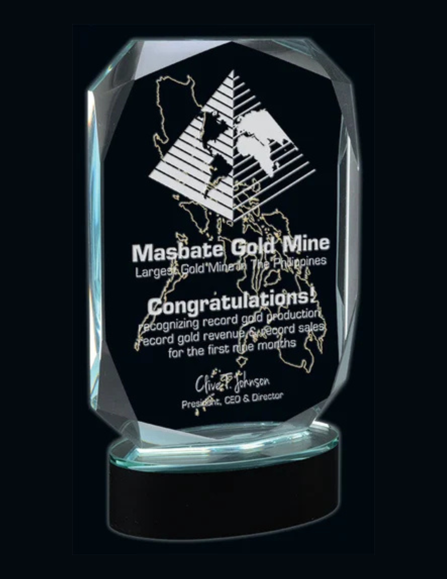 Liberty Crystal Award 8.5" (Includes Engraving)