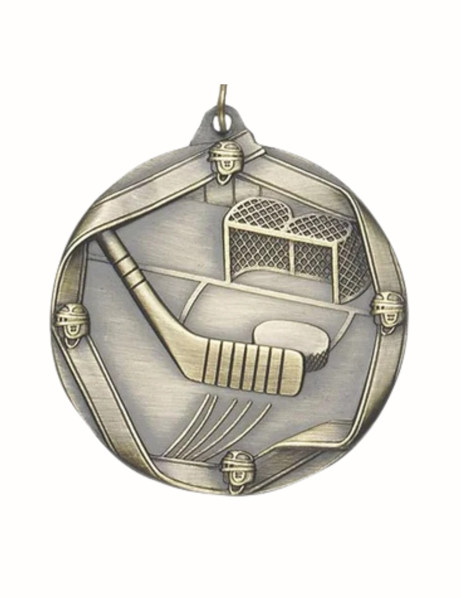 Diecast Hockey Medal 2.25" (Includes Ribbon)