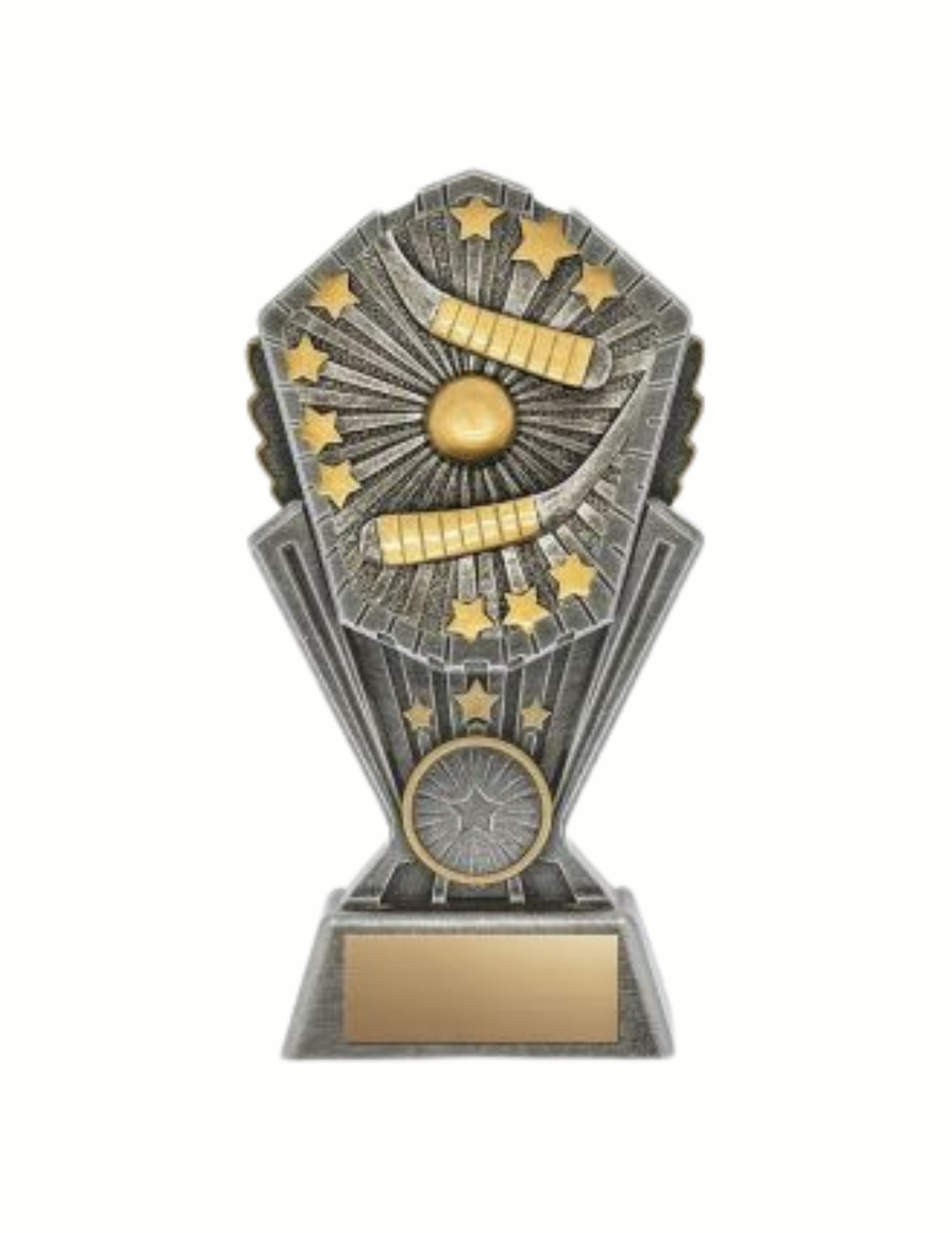 Ball Hockey Cosmos Resin Trophy- 4 Sizes (Includes Engraving)