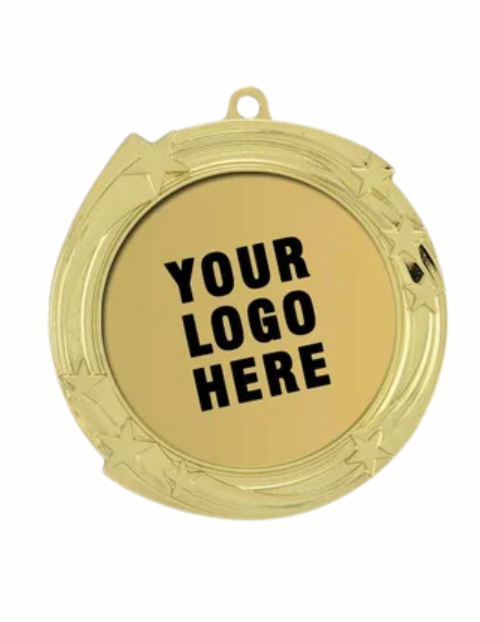 Galaxy Medal Shiny And Antique Finish 2.75" holds 2" Custom Disc (Includes Ribbon)