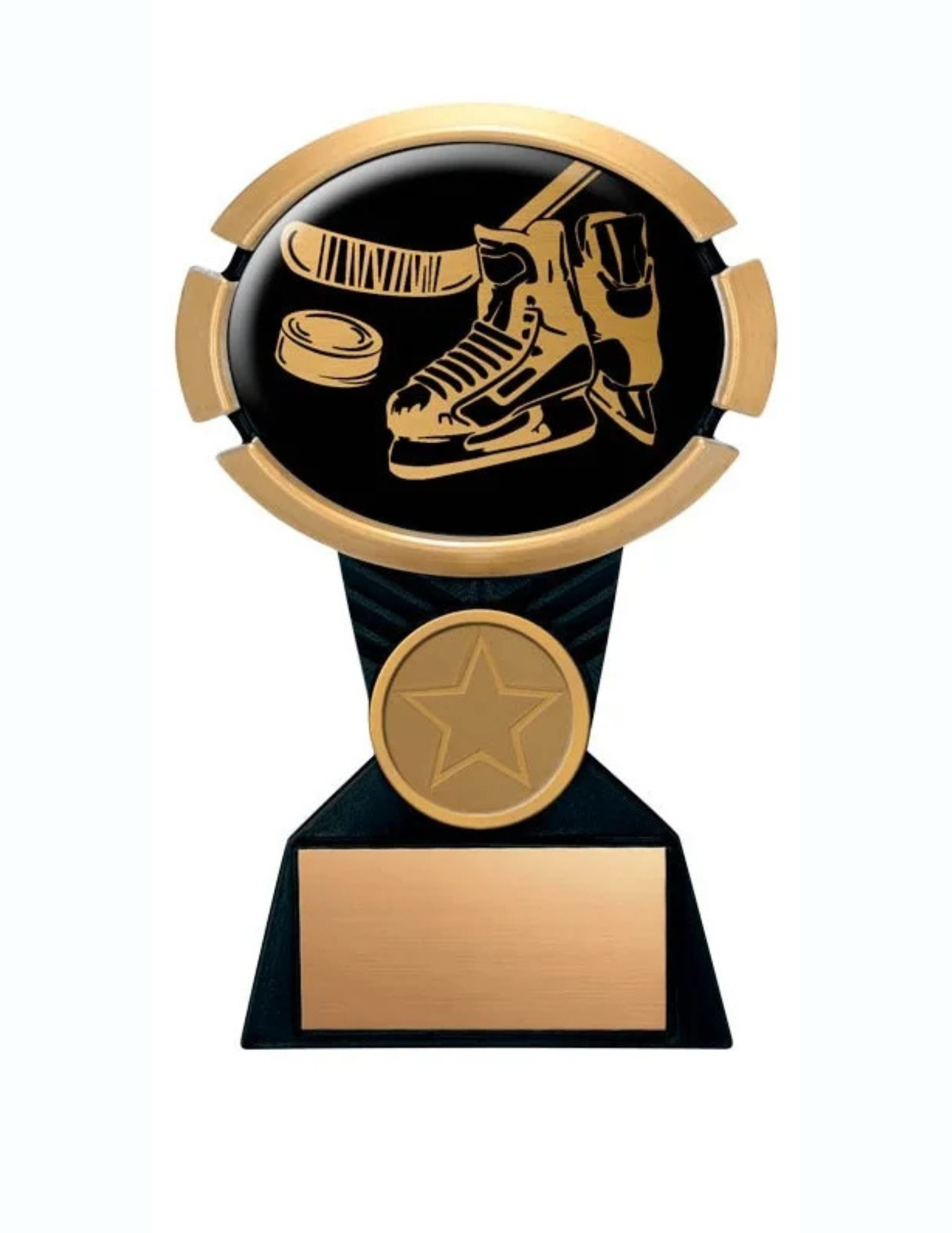 Impact Series Hockey Trophy Gold- 3 Sizes  (Includes Engraving)