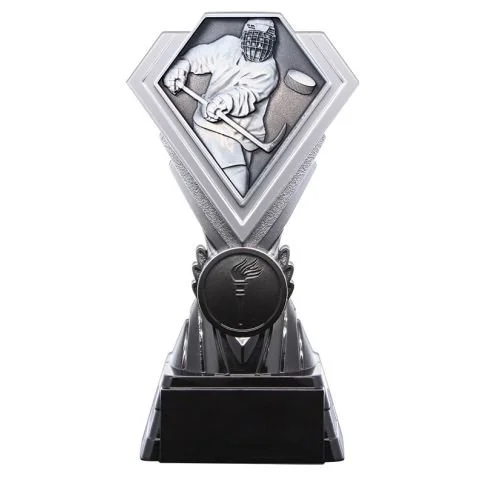 Diamond Series Weighted Male Hockey Trophy- 4 Sizes (Includes Engraving)
