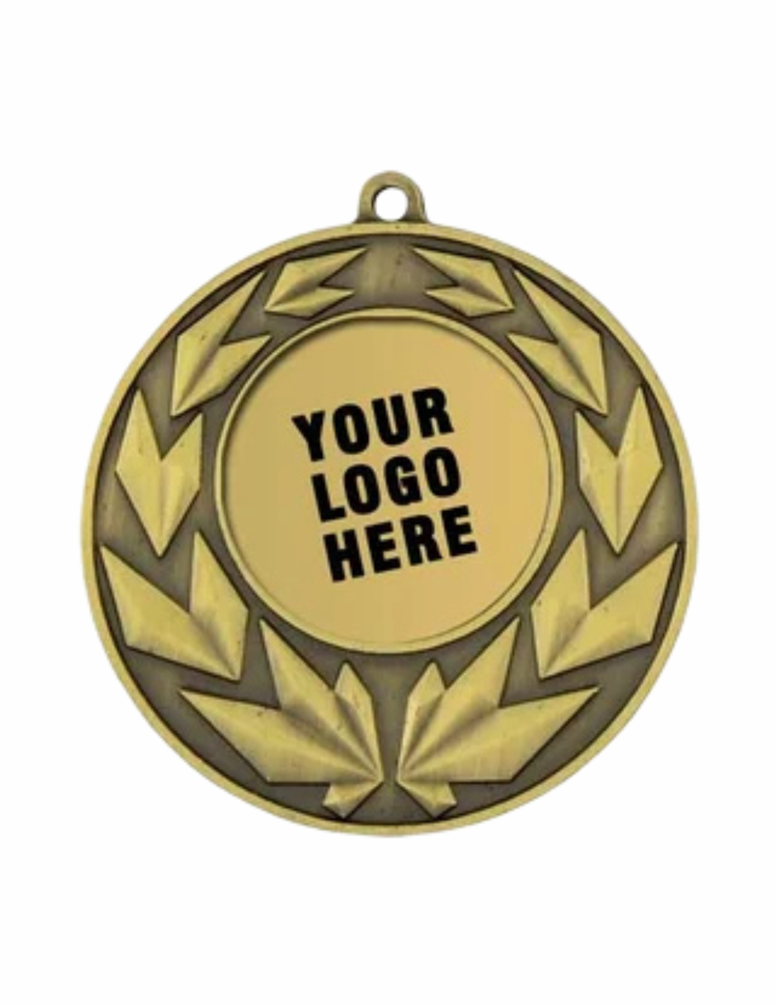 Dagger Custom Medal 2" (Includes Ribbon)