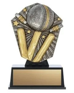 Cricket Cosmos Resin Trophy- 3 Sizes (Includes Engraving)
