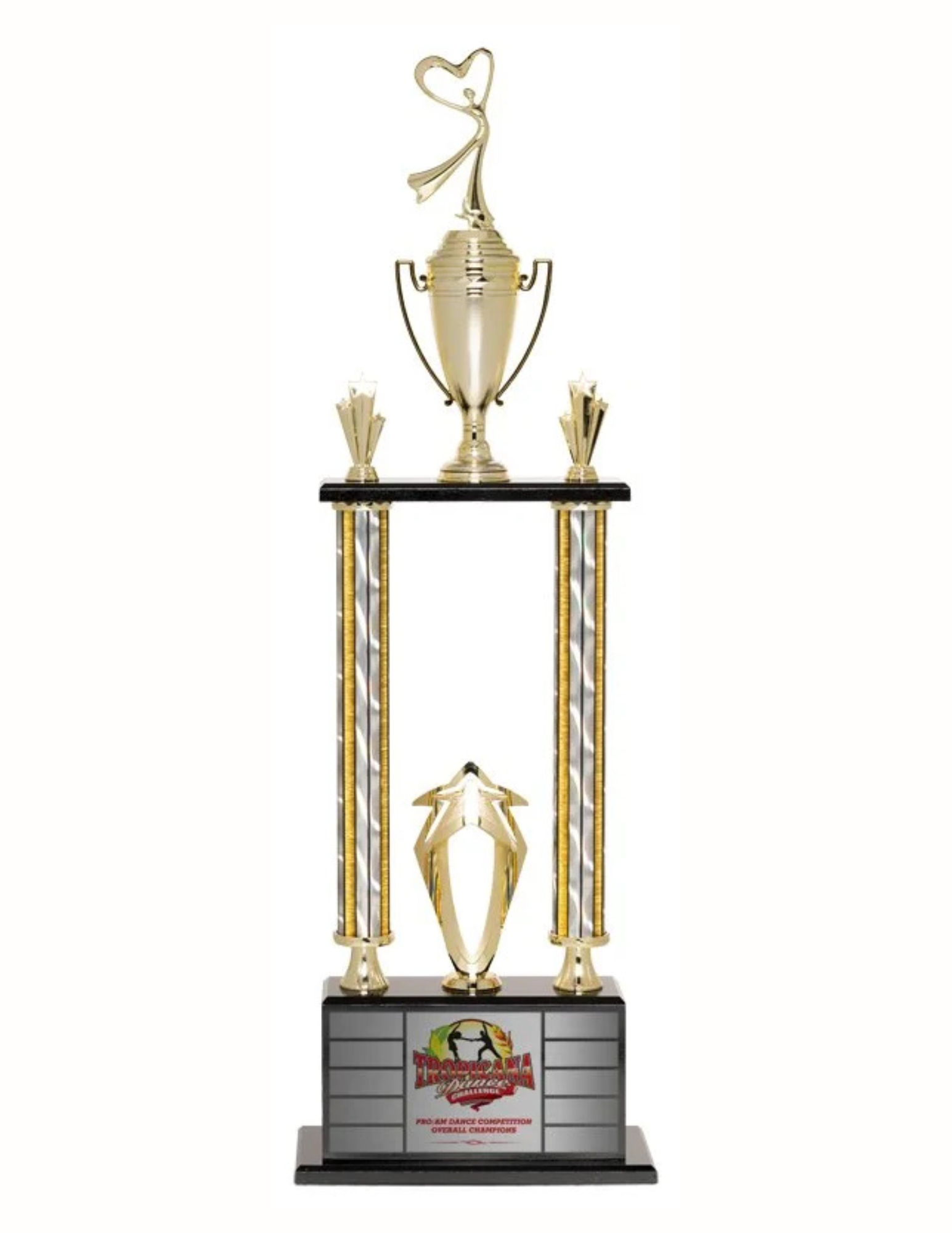 2 Post Annual Trophy 36″ (Includes Header Engraving)