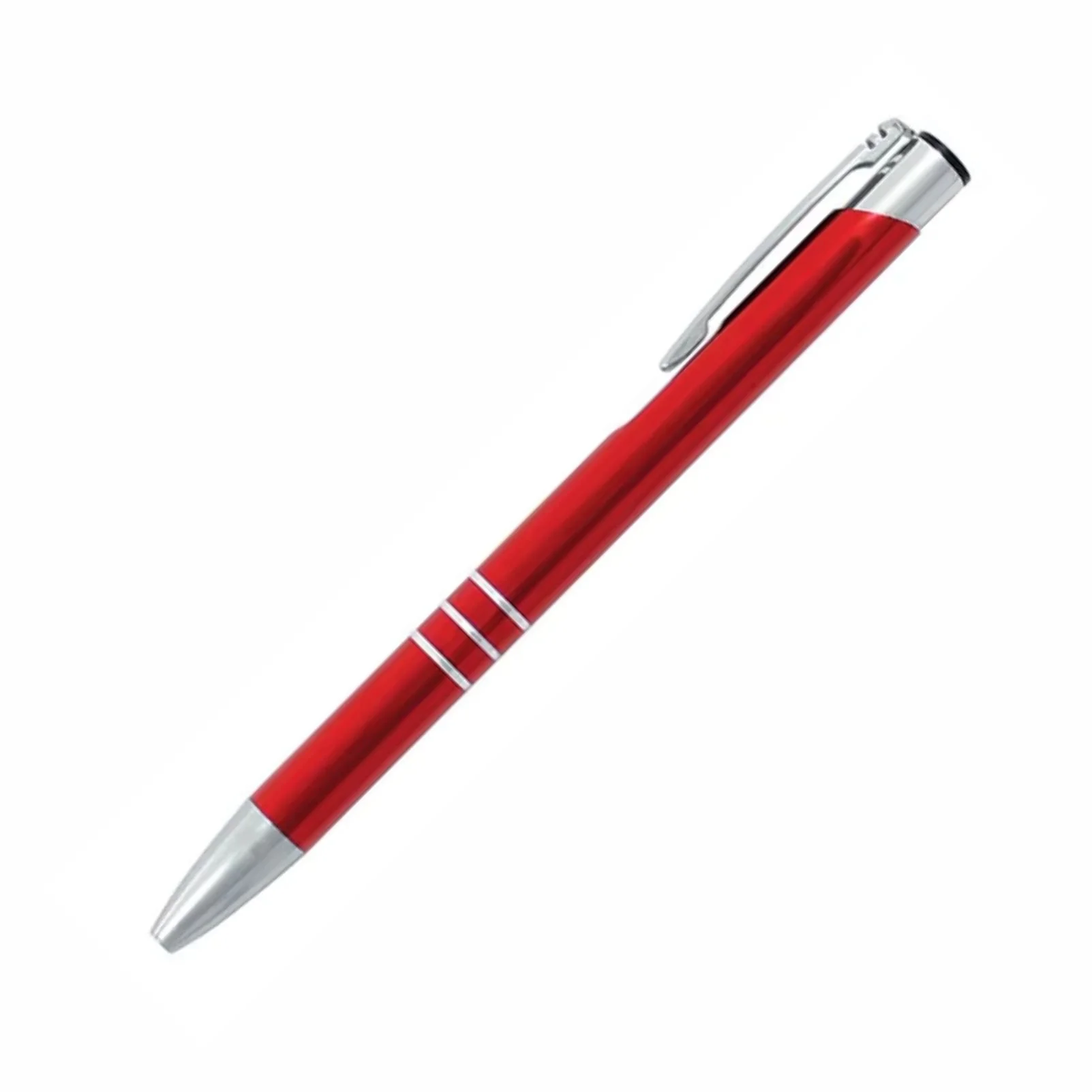 Aluminum Red Ball Point Pen (Includes Engraving)