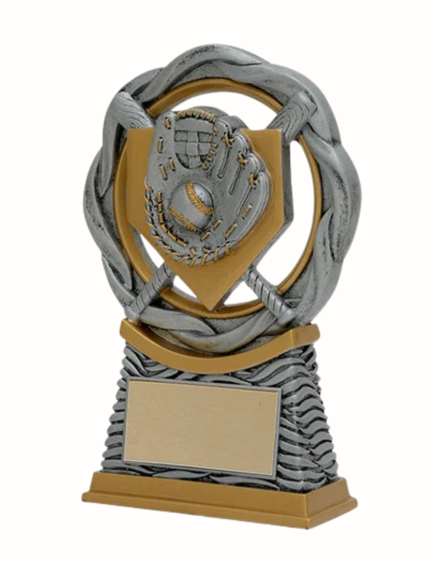 Fusion Baseball Award- 2 Sizes (Includes Engraving)
