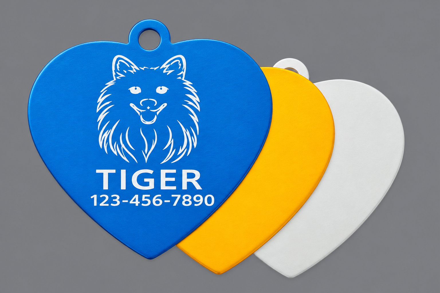 Heart Pet Tag