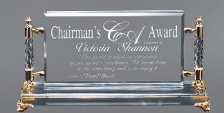 Elegant Pennington Award 11" x 5.75" (Includes Engraving)